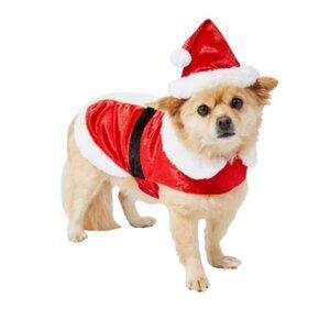 Frisco Mr. Claus Dog Costume Outfit | Santa Suit Pet Clothes | Size Medium EUC